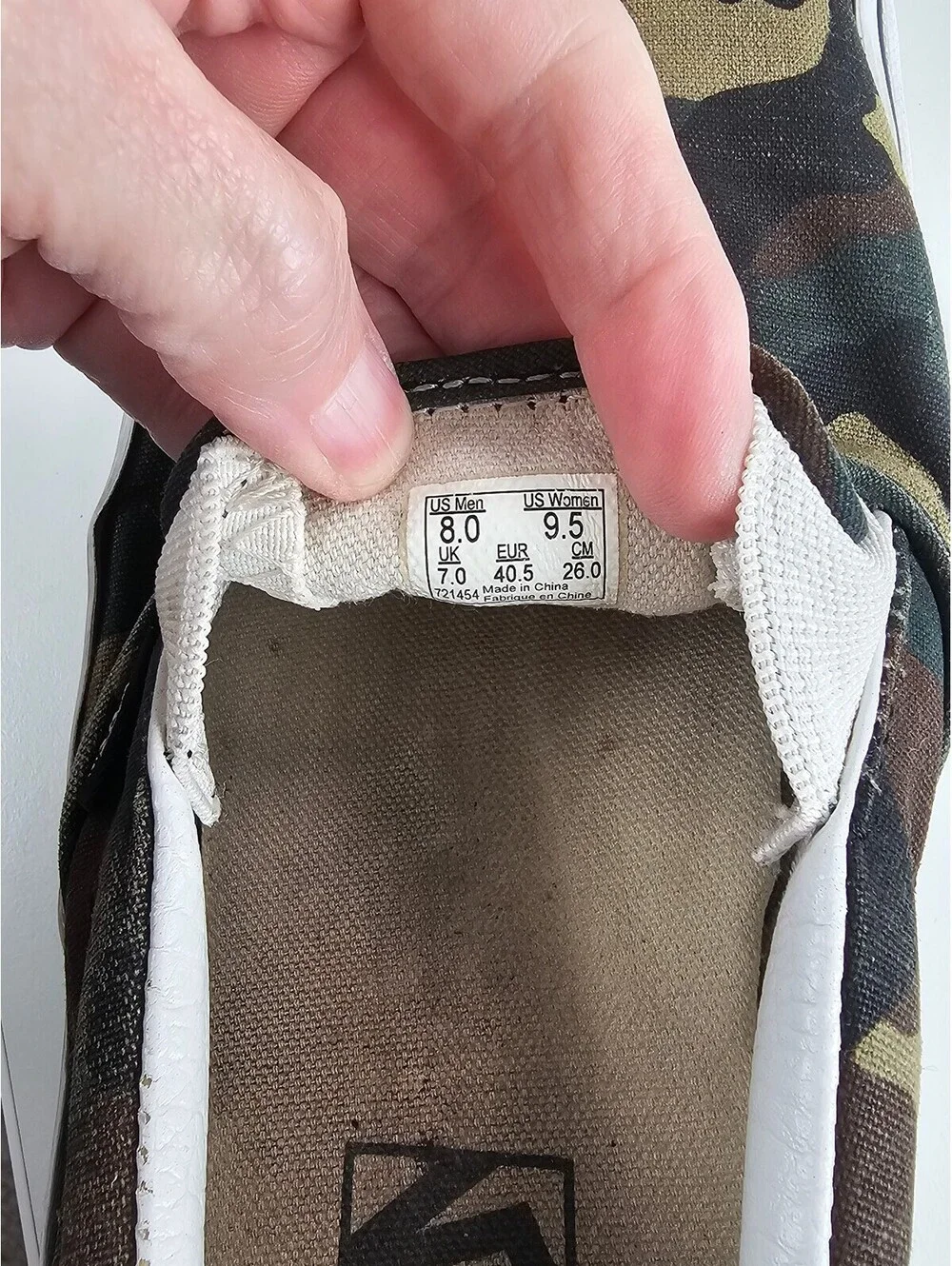 Vans Woodland Camouflage Canvas